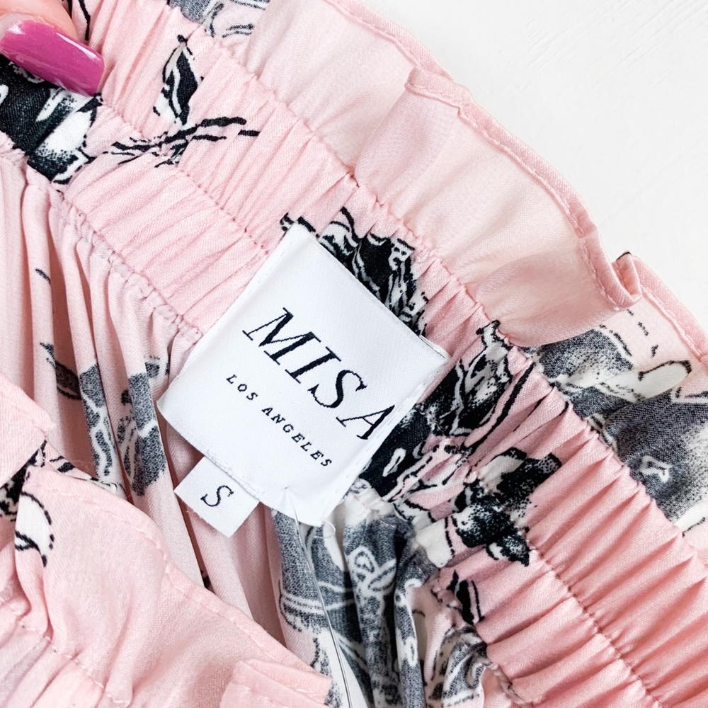 NWT Misa Los Angeles Laiyin Floral Mini Dress - Picture 11 of 15